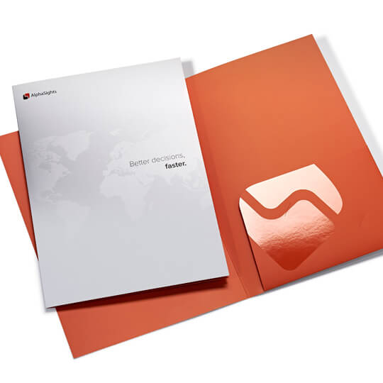quality presentation folders that get your business noticed