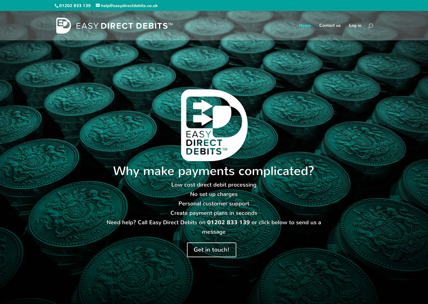 Financial business design project for Easy Direct Debits