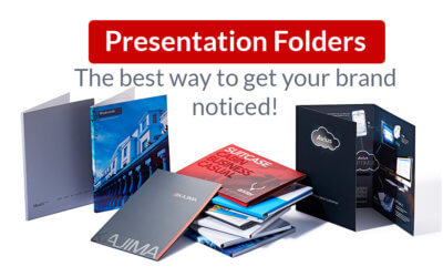 Presentation folders – the best way to get your brand noticed!