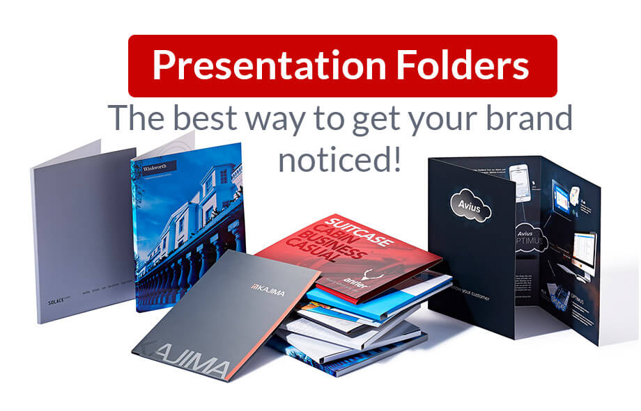 Presentation Folders get your brand noticed