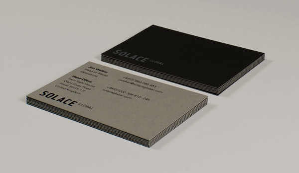 Case study: high quality duplexed business card design