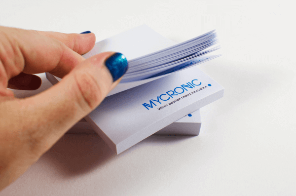 Promotional Printing - Mycronic sticky note pads