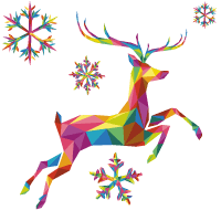 Christmas-SingleDeer