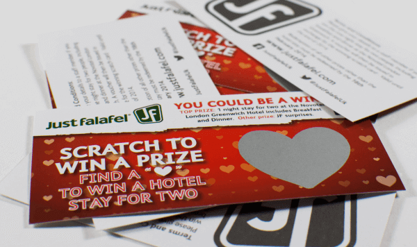 Printed scratch cards can help you generate amazing results