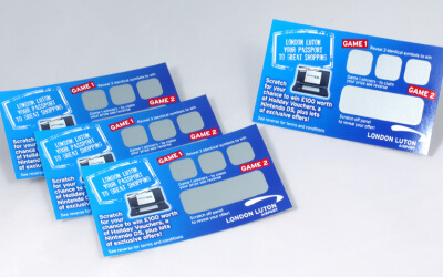 Printing scratch cards – A win : win for our business and your customers