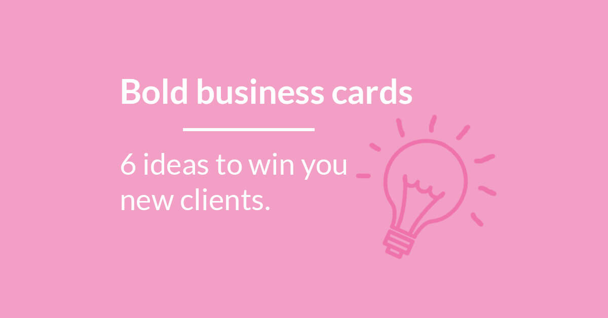 Business Card Ideas Proactivepr