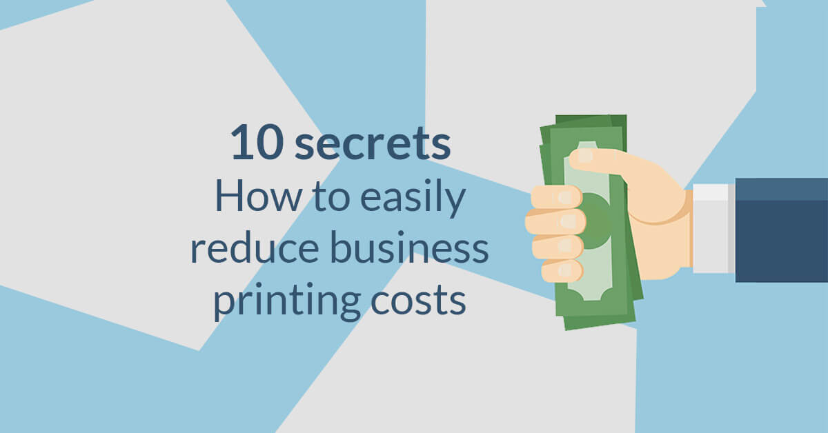 Managing Print Costs in High-Volume Corporate Printing