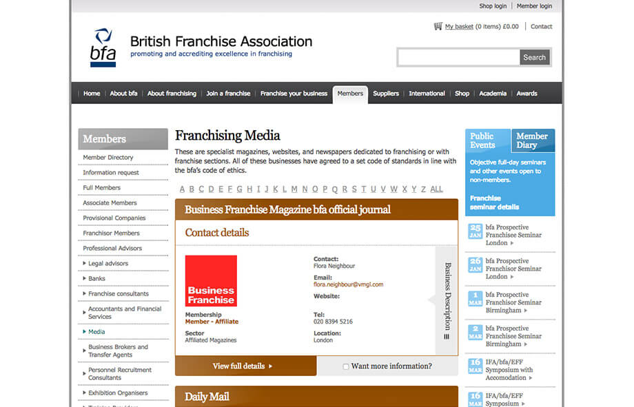 Franchise Marketing Blogs British Franchise Association