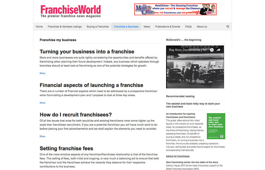 Franchise Marketing Blogs Franchise World