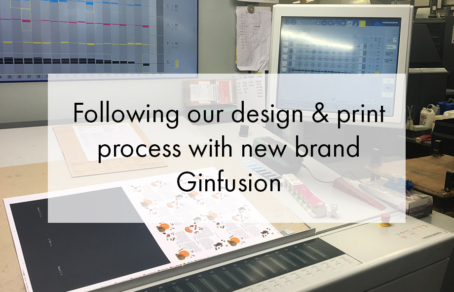 Follow Ginfusion’s print process journey to awesome bespoke packaging
